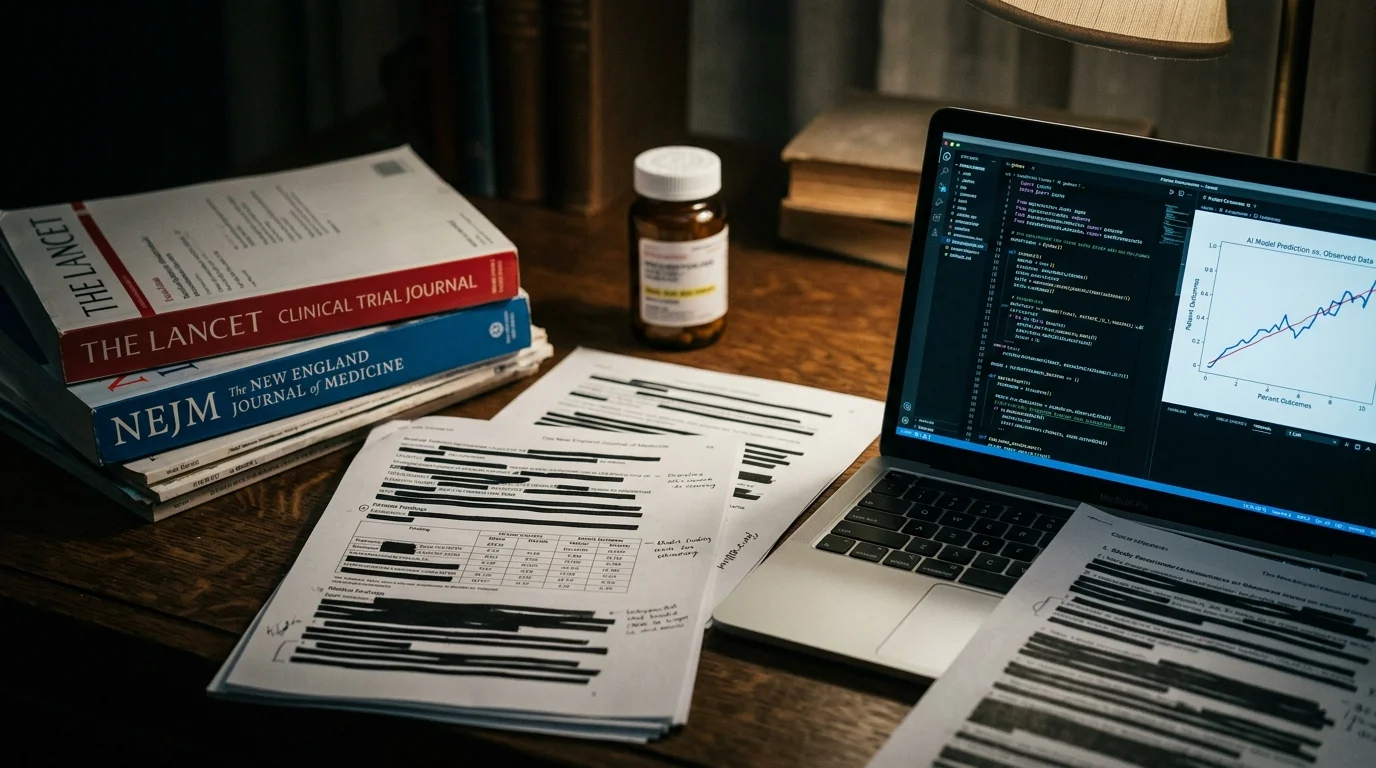 Immagine di copertina per: Così l’AI trucca gli studi clinici? Spoiler: la medicina accademica e Big Pharma lo fanno da decenni