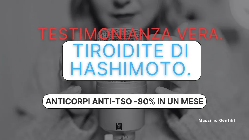Hashimoto e alimentazione: i numeri reali di Francesca